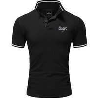 REPUBLIX Poloshirt GABRIEL Herren Basic Kurzarm Kontrast Polo Hemd von REPUBLIX