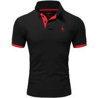 REPUBLIX Poloshirt JOSEPH Herren Basic Kurzarm Kontrast Polo Hemd von REPUBLIX