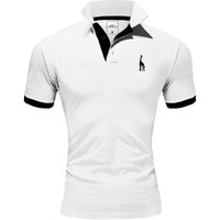 REPUBLIX Poloshirt JOSEPH Herren Basic Kurzarm Kontrast Polo Hemd von REPUBLIX