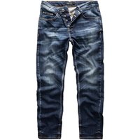 REPUBLIX Straight-Jeans NAT Herren Regular Fit Destroyed Jeans von REPUBLIX