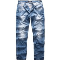 REPUBLIX Straight-Jeans NAT Herren Regular Fit Destroyed Jeans von REPUBLIX