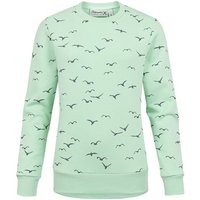 REPUBLIX Sweatshirt ANA Damen Print Kapuzenpullover Sweatjacke Pullover Hoodie von REPUBLIX