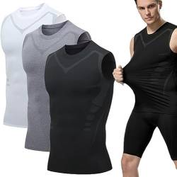 Energxcel Ionic Shaping Vest,Buhooh 2023 New Version Ionic Shaping Vest Body Shaper Slimming Vest (2XL, White) von REPWEY