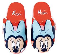 Minnie Mouse Hausschuhe Disney für Mädchen | Minnie Maus Hausschuhe Um Zu Hause Zu Sein | Minnie Mouse Halbschuhes (eu_footwear_size_system, toddler, numeric_range, medium, numeric_30, numeric_31) von REQUETEGUAY