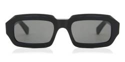 Retro Super Future RETROSUPERFUTURE Brille, Ghosting Black, 54 Unisex, Erwachsene, Gespenst Black von RETROSUPERFUTURE