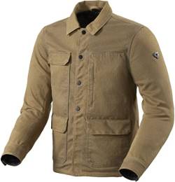 Revit Worker 2 Motorrad Textiljacke (Sand,L) von REVIT