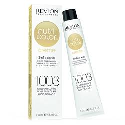 REVLON PROFESSIONAL Nutri Color Crème, Nr. 1003 Golden Blonde, 1er Pack (1 x 100 ml) von REVLON PROFESSIONAL