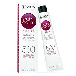 REVLON PROFESSIONAL Nutri Color Creme ,Nr. 500 Purple Red, 1er Pack (1 x 100 ml) von REVLON PROFESSIONAL