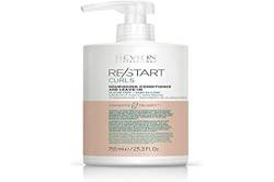 Revlon Professional Re-Start Nourishing Conditioner and Leave-In, Leave-in Conditioner mit Jojobaöl für lockiges Haar, Conditioner für definierte Locken, 750 ml von REVLON PROFESSIONAL