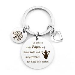 RGHSZ Schlüsselanhänger Papa,Geschenke für Papa,Vatertagsgeschenk Schlüsselanhänger,Bester Papa Geschenke,Geschenke Papa,Geschenke für Vater,Geschenke für Vater Weihnachten,Dad Geschenke von RGHSZ