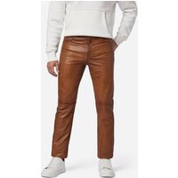 RICANO Lederhose Trant Pant Hochwertiges Lamm-Nappa Leder, 5-Pocket Jeans-Optik von RICANO
