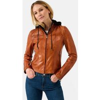 RICANO Lederjacke Dalia Hochwertiges Lamm-Nappa Leder von RICANO