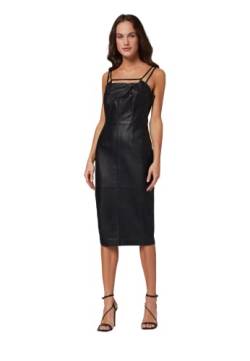 RICANO Neckless Dress -Elegantes Damen Lederkleid (Slim Fit) – echtes (Premium) Lamm Leder von RICANO