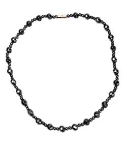 Magnetische Hämatit-Halskette für Männer und Frauen (45,6 cm) von RICHRAIN