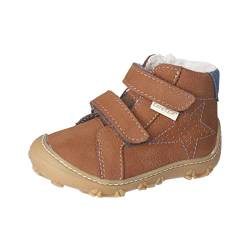 RICOSTA Baby Jungen Lauflernschuhe Donny,Kinder Boots,WMS:Weit,CareTEX,terracare,Barfuß-Schuh,Lauflernschuhe mit Klettverschluss,Curry (260),22 EU von RICOSTA