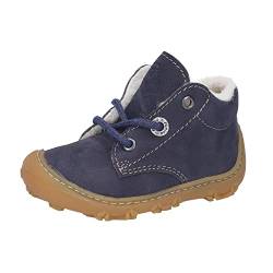 RICOSTA Baby Jungen Winterstiefel Colin,Kinder Lauflernschuhe,WMS:Weit,terracare,Barfuß-Schuh,Lammwolle,gefüttert,wasserdicht,See (170),20 EU von RICOSTA