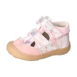 RICOSTA Baby Mädchen Kletthalbschuhe EBI,Kinder Lauflernschuhe,WMS:Mittel,lose Einlage,Klettverschluss,Klettschuhe,Strassenschuhe,rosa (320),23 EU von RICOSTA