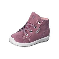 RICOSTA Baby Mädchen Lauflernschuhe ZAYNI,Kinder Boots,WMS:Mittel,lose Einlage,Sympatex,schnürstiefel,Booties,wasserdicht,Pflaume (380),24 EU von RICOSTA