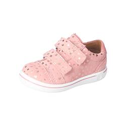 RICOSTA Baby Mädchen Low-Top Sneaker LENIE,Kinder Lauflernschuhe,WMS:Mittel,lose Einlage,Klettverschluss,Halbschuhe,Strawberry (320),22 EU von RICOSTA