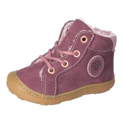 RICOSTA Baby Mädchen Winterstiefel Georgie,Kinder Lauflernschuhe,WMS:Mittel,lose Einlage,terracare,gefüttert,Winterboots,warm,Pflaume (380),19 EU von RICOSTA