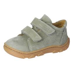 RICOSTA Jungen Kletthalbschuhe Toni, Baby und Kleinkinder Lauflernschuhe, Weite: Mittel, Barfuß-Schuh, Klettschuhe, Sneaker, eukalyptus (530), 22 EU von RICOSTA