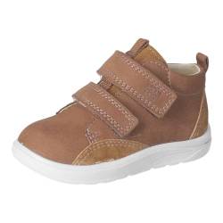 RICOSTA Jungen Low-Top Sneaker MIKA, Baby und Kleinkinder Lauflernschuhe, Weite: Mittel, lose Einlage, Laufschuhe, Caramel/ahorn (270), 21 EU von RICOSTA