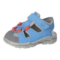 RICOSTA Jungen Sandalen GERY, Baby und Kleinkinder Lauflernschuhe, Weite: Mittel, waschbar, offene schuhe, adriatic/eukalyptus (140), 22 EU von RICOSTA