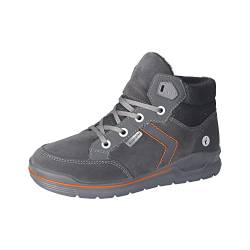 RICOSTA Jungen Winterstiefel BAJO,Kinder Boots,WMS:Mittel,lose Einlage,RicostaTEX,outdoor-kinderschuhe,gefüttert,asphalt/schwarz (490),41 EU von RICOSTA