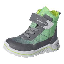 RICOSTA Jungen Winterstiefel BRIXEN,Kinder Boots,WMS:Weit,lose Einlage,Sympatex,Outdoor-Kinderschuhe,gefüttert,Grigio/Limette (510),27 EU von RICOSTA