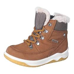 RICOSTA Jungen Winterstiefel LEVI,Kinder Boots,WMS:Mittel,lose Einlage,RicostaTEX,Outdoor-Kinderschuhe,gefüttert,Curry/Schoko (260),32 EU von RICOSTA