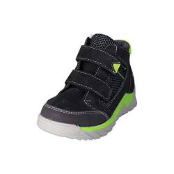 RICOSTA Kinder Stiefel MARVI, Weite: Weit (WMS),wasserfest, Boots Klett-Stiefel wasserdicht,Asphalt/Graphit,28 EU / 10 Child UK von RICOSTA