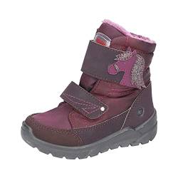 RICOSTA Mädchen Boots GAREI, Weite: Mittel (WMS),Sympatex,waschbar,gefüttert,wasserdicht,Winterboots,warm,brombeer (382),26 EU / 8.5 Child UK von RICOSTA