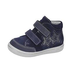 RICOSTA Mädchen Boots SINI von PEPINO, Weite: Mittel (WMS),Sympatex,klettstiefel,kinderschuhe,booties,kids,nautic (174),23 EU / 6 Child UK von RICOSTA