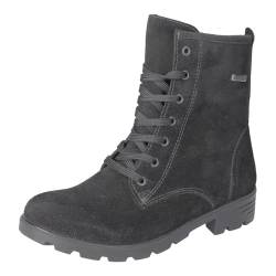 RICOSTA Mädchen Combat Boots DISERA,Kinder Stiefeletten,WMS:Mittel,lose Einlage,RicostaTEX,uebergangsschuhe,uebergangsstiefel,schwarz (090),29 EU von RICOSTA