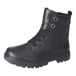 RICOSTA Mädchen Combat Boots SURI,Kinder Stiefeletten,WMS:Mittel,lose Einlage,RicostaTEX,uebergangsschuhe,uebergangsstiefel,schwarz (091),41 EU von RICOSTA