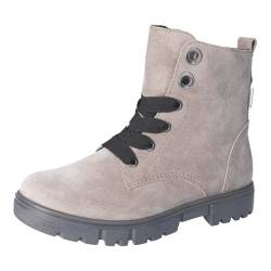 RICOSTA Mädchen Combat Boots Suri,Kinder Stiefeletten,WMS:Mittel,lose Einlage,RicostaTEX,uebergangsstiefel,schnürstiefel,warm,Tundra (650),36 EU von RICOSTA