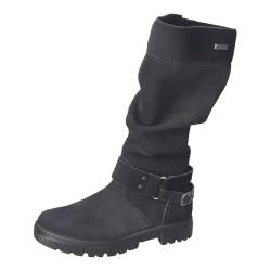 RICOSTA Mädchen Klassische Stiefel Riana,Kinder Stiefel,WMS:Mittel,lose Einlage, TEX,uebergangsstiefel,uebergangsschuhe,schwarz (090),34 EU von RICOSTA