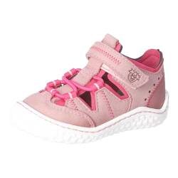 RICOSTA Mädchen Kletthalbschuhe Jerry, Baby und Kleinkinder Lauflernschuhe, Weite: Mittel, waschbar,vegan, Sucre/pink (310), 22 EU von RICOSTA