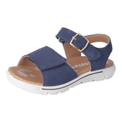 RICOSTA Mädchen Sandalen SAMIRA, Kinder Sommerschuhe, Weite: Mittel, offene schuhe, strandschuhe, sandaletten, klettverschluss, nautic (170), 34 EU von RICOSTA