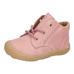 RICOSTA Mädchen Stiefel KELLY, Kinder Lauflernschuhe, Weite: Mittel, lose Einlage, schnürstiefel, booties, leder, rose (320), 24 EU von RICOSTA