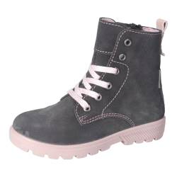 RICOSTA Mädchen Winterstiefel ANNI,Kinder Stiefel,WMS:Mittel,lose Einlage,RicostaTEX,winterboots,outdoor-kinderschuhe,warm,aphalt (490),25 EU von RICOSTA