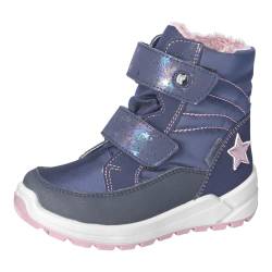 RICOSTA Mädchen Winterstiefel GISA,Kinder Boots,WMS:Mittel,lose Einlage,Sympatex,Outdoor-Kinderschuhe,wasserdicht,warm,Nautic/Marine (170),28 EU von RICOSTA