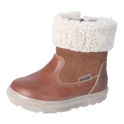 RICOSTA Mädchen Winterstiefel JIMINY,Kinder Lauflernschuhe,WMS:Mittel,Sympatex,gefüttert,wasserdicht,winterboots,warm,nougat/kastanie (270),26 EU von RICOSTA