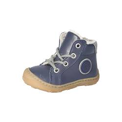 RICOSTA Unisex - Baby Winterstiefel GEORGIE,Kinder Lauflernschuhe,WMS:Mittel,lose Einlage,outdoor-kinderschuhe,winterboots,warm,nautic (160),23 EU von RICOSTA