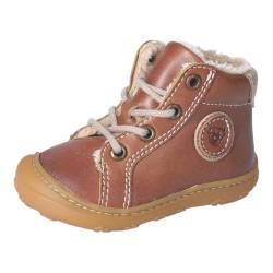 RICOSTA Unisex - Baby Winterstiefel Georgie,Kinder Lauflernschuhe,WMS:Mittel,lose Einlage,Winterboots,Outdoor-Kinderschuhe,warm,Cognac (260),18 EU von RICOSTA