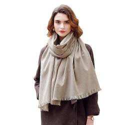 RIIQIICHY Damen Schal Winter Beige Pashmina Stola Festlich Herbst xxl schals Tücher für Abendkleider Frauen Hochzeit schultertuch von RIIQIICHY