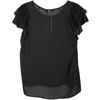 Rinascimento Shirttop Rinascimento Damen Bluse Gr. XL Schwarz Neu von RINASCIMENTO