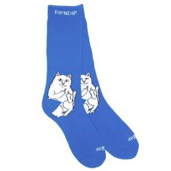 RIPNDIP Socken Lord Nermal Original Modelle Garantiert, Deep Royal Blue, One size von RIPNDIP