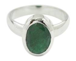 RIYO Edelsteine 925 Sterling Silber Exquisite echte indische smaragd Ring Geschenk de von RIYO