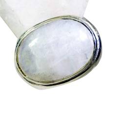 RIYO Jaipur 925 massiv Sterling Silber wunderschöne natürliche weiße Ring Geschenk 47 (15.0) von RIYO